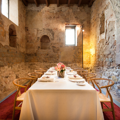 Private room for events and celebrations at the Restaurant from the Hotel Mercer Barcelona